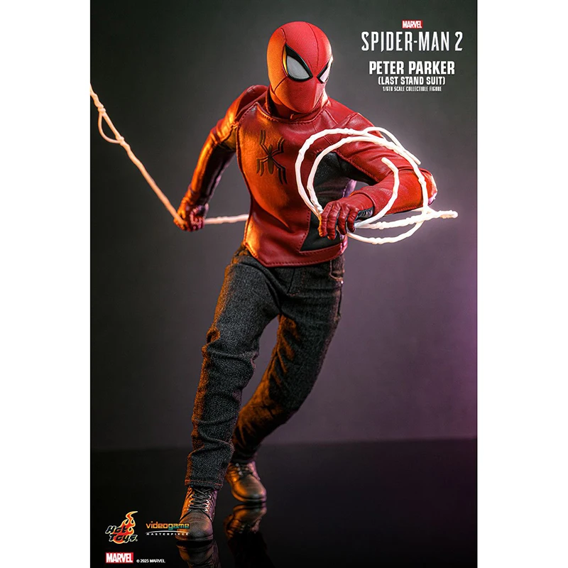 

100% Original Hot Toys Exclusive HT VGM71 Spider Man Spiderman 2 Peter Parker Last Stand Suit 1/6th Genuine In Stock Figure Toys