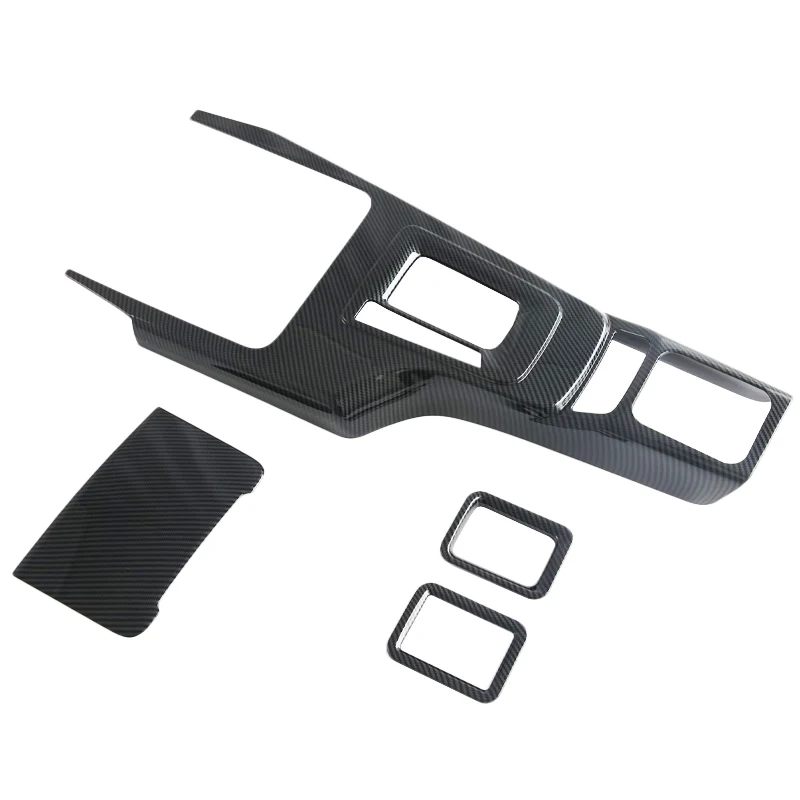 ABS Carbon Fiber Innen Für Toyota Fortuner 2016-2025, Zentrale Steuerung Getriebe Shift Panel Trim Abdeckung Auto Zubehör Innen