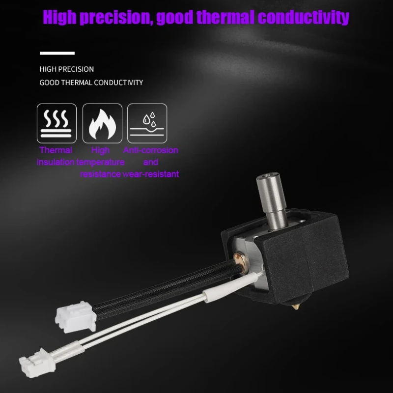 

Комплект нагревательного блока Creality Ender 3 V3 SE — оригинальная замена медной сопла Hotend, совместимая с 3D-принтером Ender-3 V3 SE ‌