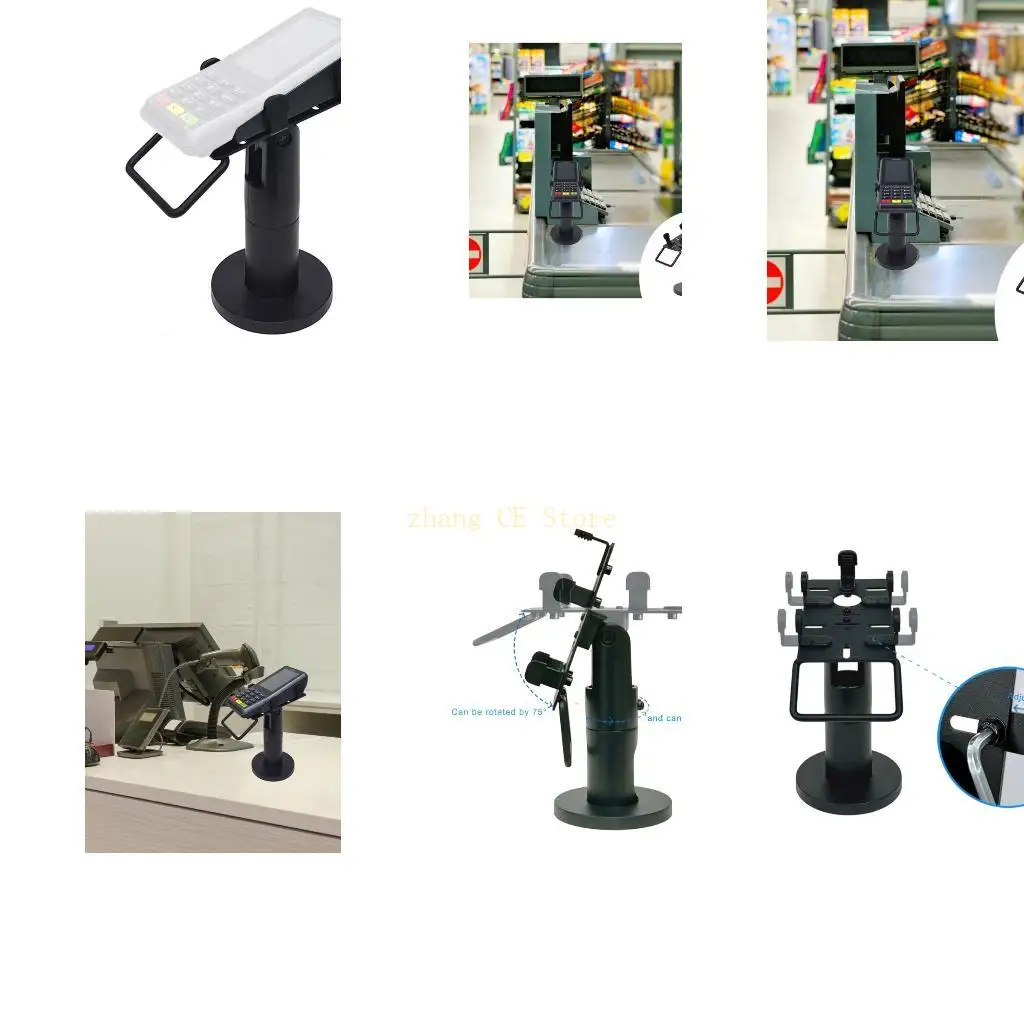 

M5TD Ergonomic POS -держатель устройства с внутренним управлением проволокой Easy Установка POS Machine Cracket для розничного