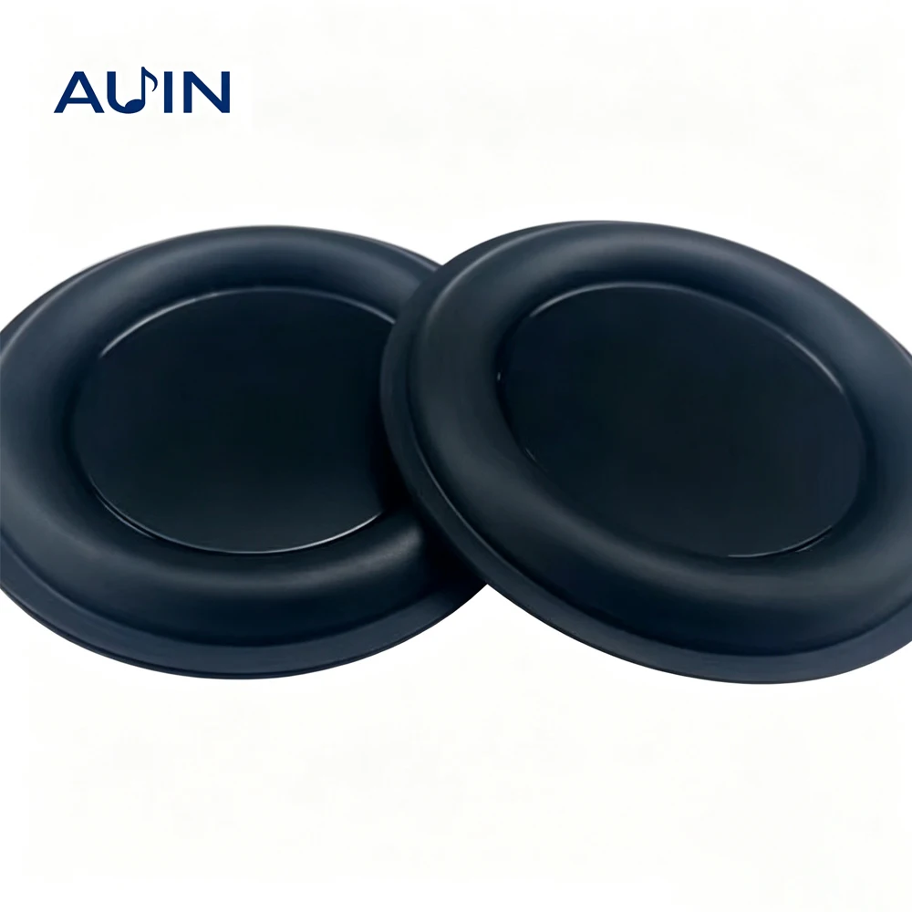 AUIN 1Pcs/2Pcs 4 Inch Bass Passive Radiator 99MM Round Speaker Diaphragm Subwoofer Accessories DIY Replace