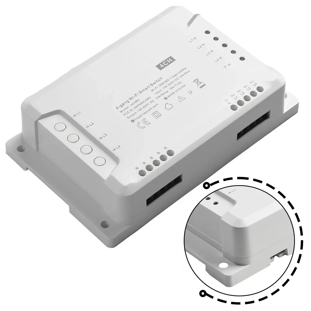 

Wireless WIFI Smart Light Switch Module For 4CH R3 For 4CH PRO R3 4-channel Smart Switches Smart Light Switch Module For RF