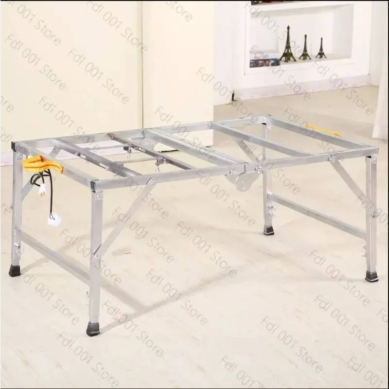 Multifunctional Woodworking Workbench Portable Folding Table Saw with Lifting Operation for Inverted Sawing