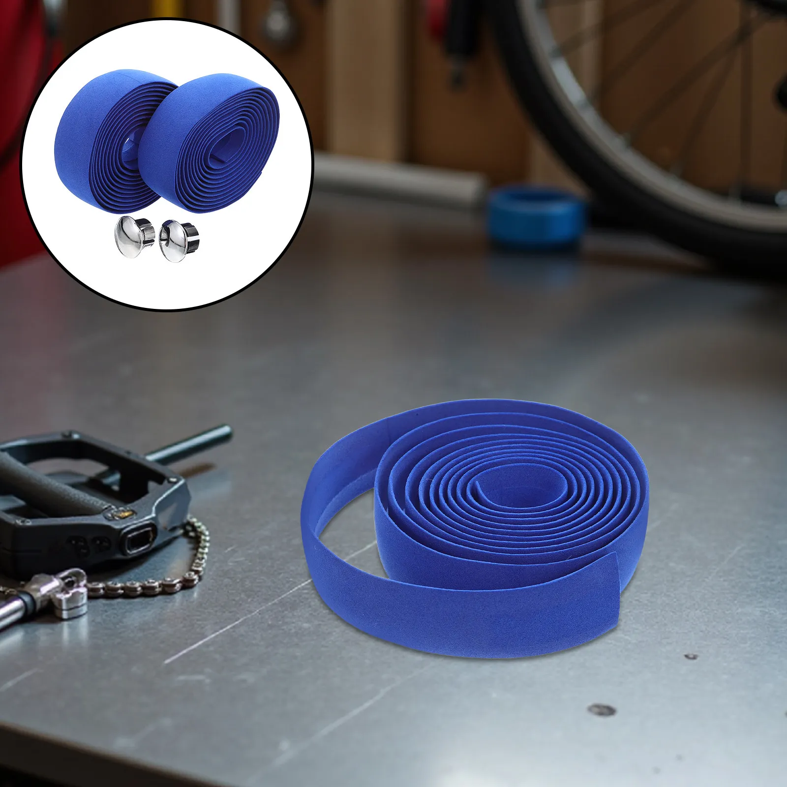 1Set Carbon Fiber Handle Wrap Road Bike Handlebar Tape Slip Resistant Textured Grip Cycling Tape Lightweight Weatherproof Bike
