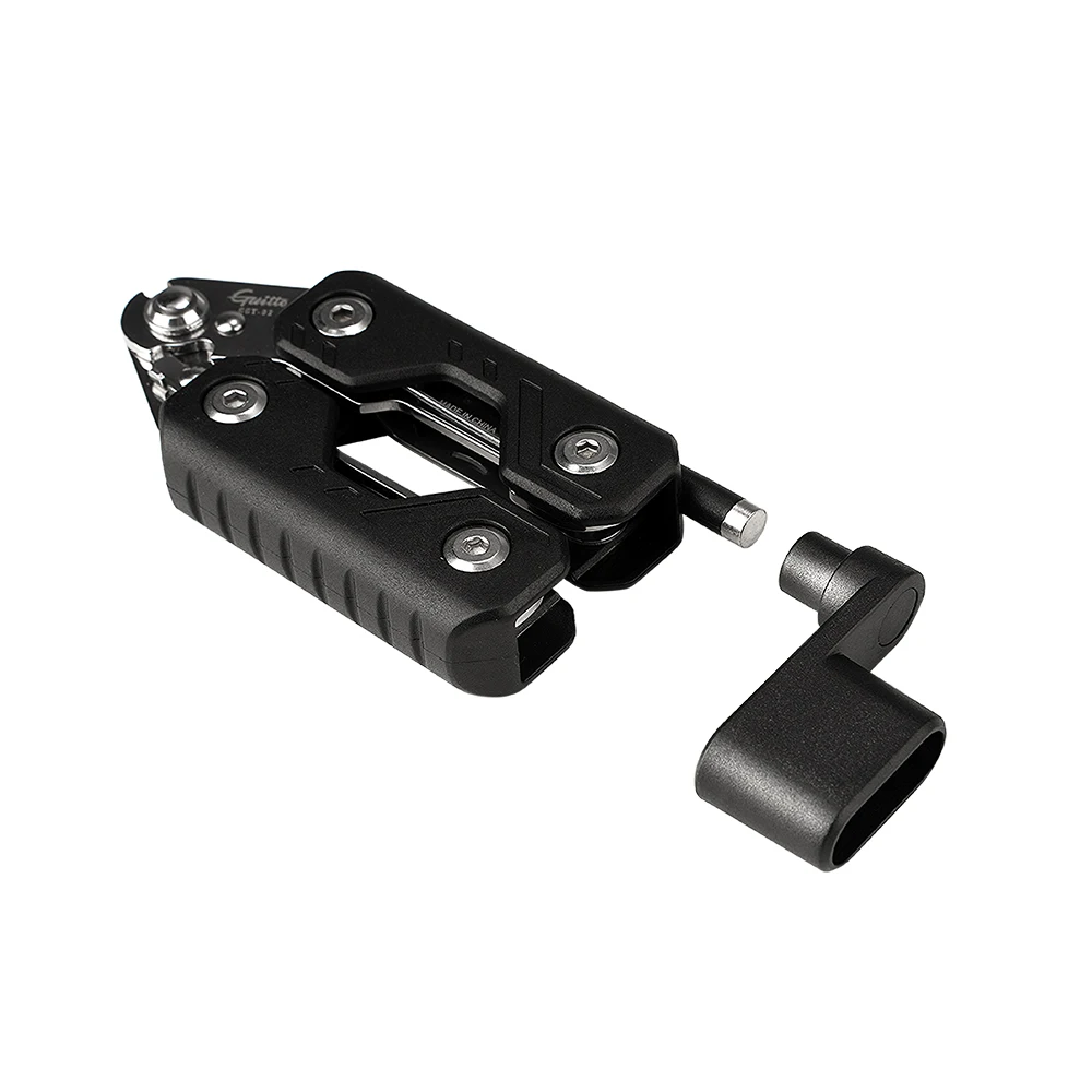 JOYO Guitto Series GGT-02 7 in 1 Guitar Bass Multi Maintenance Tool with String Cutter Winder Bridge for Restring Setup