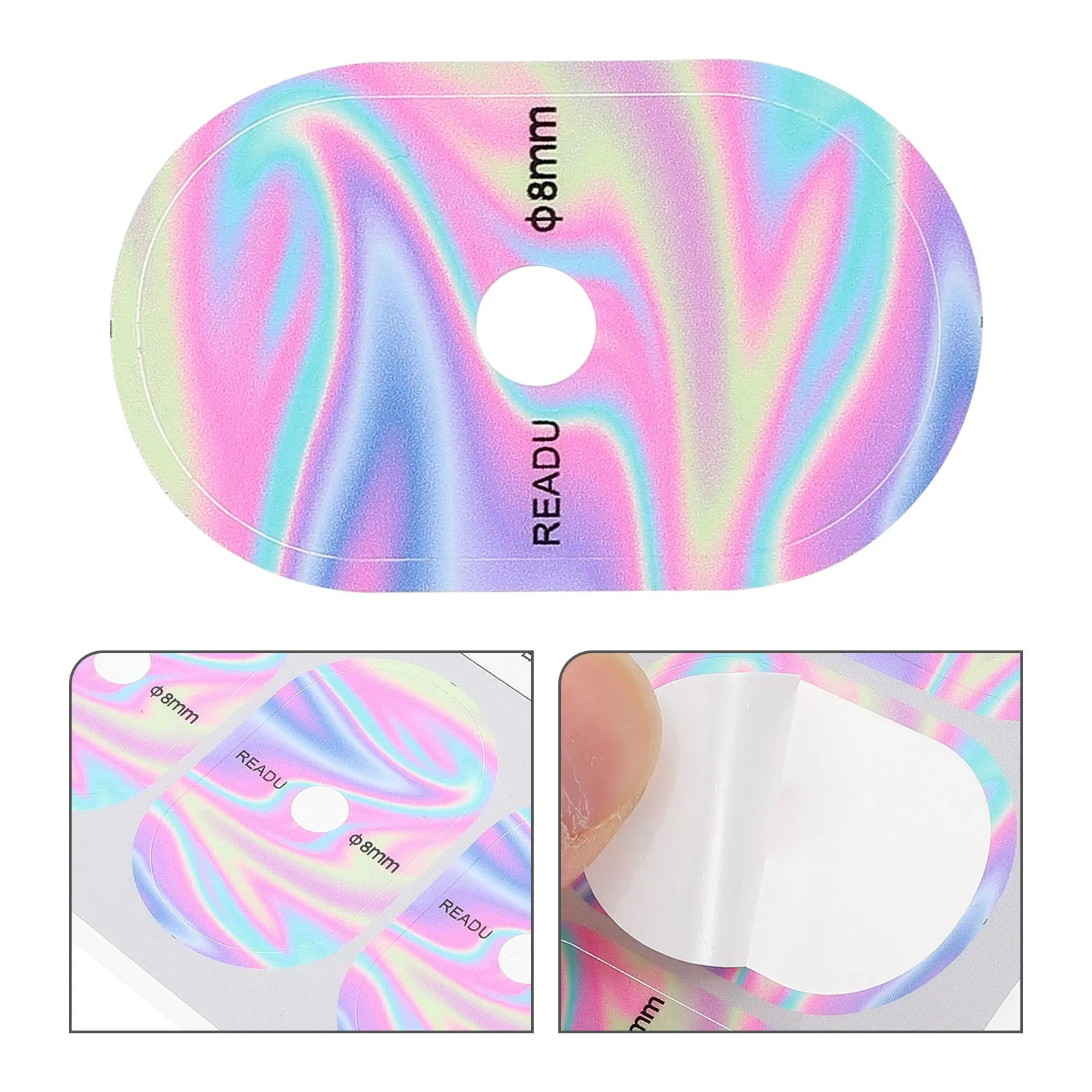 

Mountain Bike Air Nozzle Stickers Pvc Waterproof Valve Cover For Bike Tire Pumps Rim Tube Pad Cycling Accessory