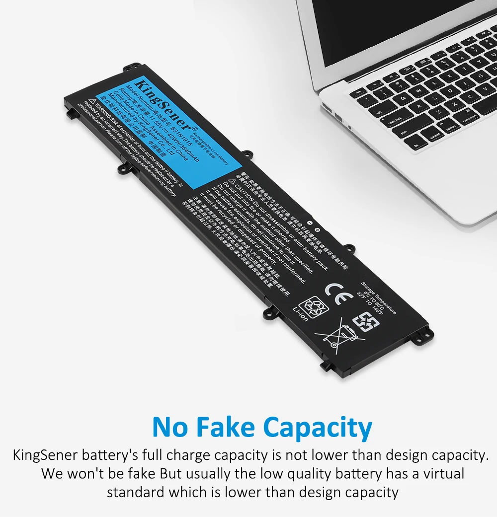 KingSener  B31N1915 C31N1915 Laptop Battery For Asus ExpertBook B1 B1400 B1 B1500 BR1100CKA BR1100FKA BR1100CKA-GJ0100RA 42Wh