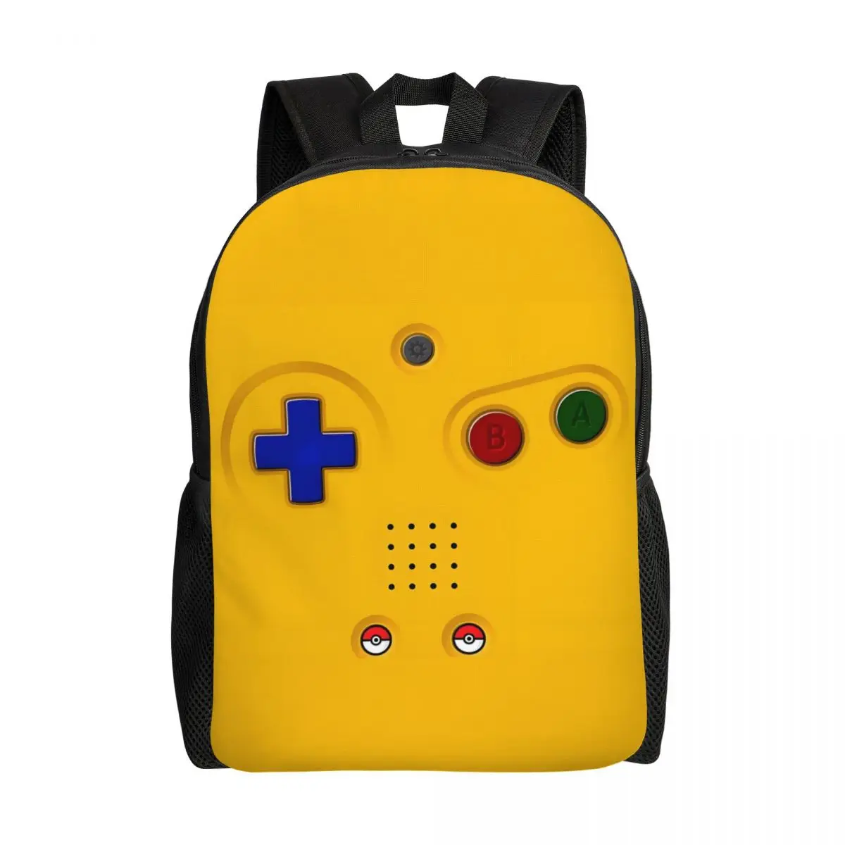 Custom Gamer Gaming Controller Backpack for Women Men Water Resistant College School Video Game Lover Gift Bag Printing Bookbag