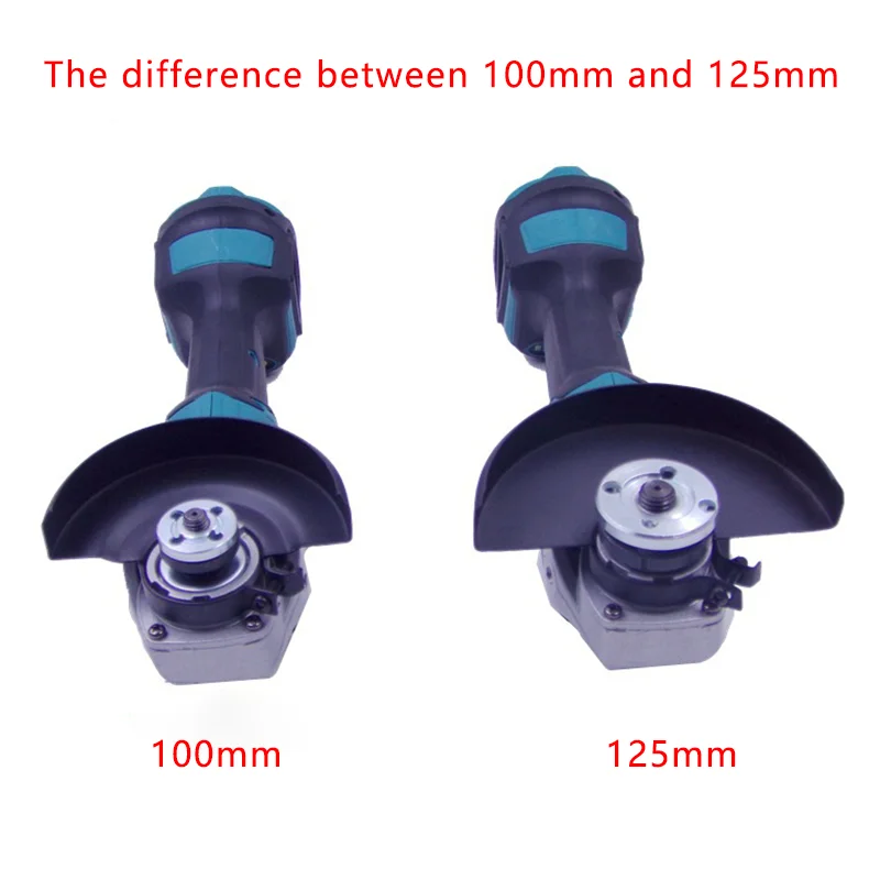 Amoladora angular de impacto sin escobillas para Makita, herramientas eléctricas para el hogar, pulidora de máquina de corte, carga de batería de