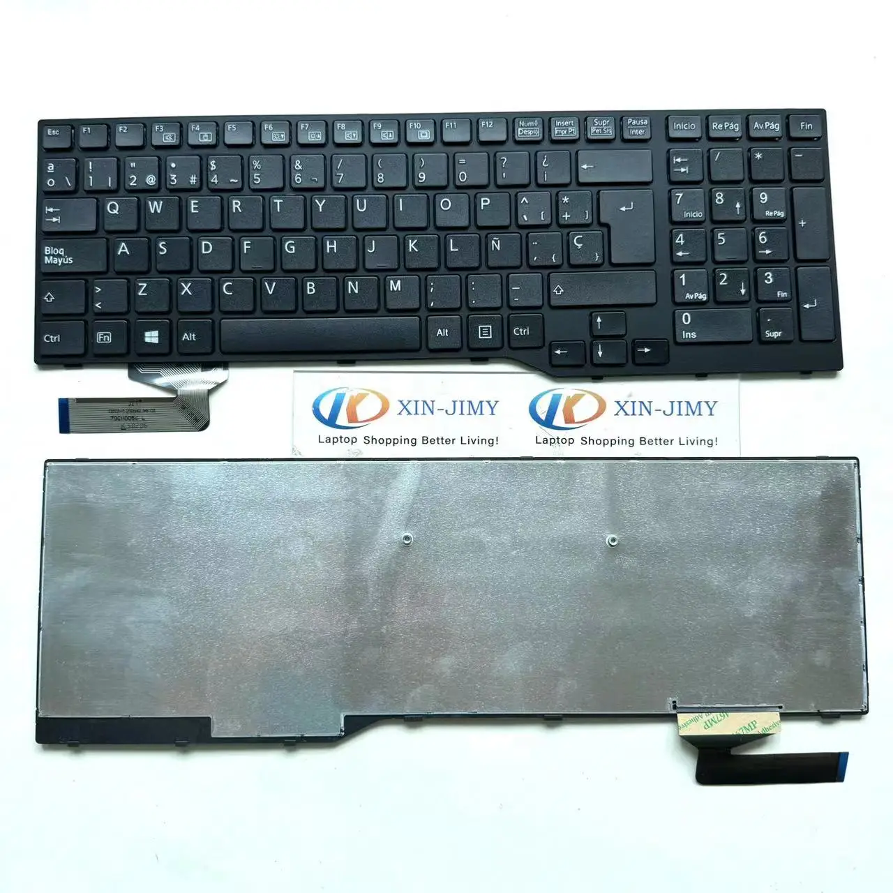 XIN-Spanish Laptop Keyboard For Fujitsu LifeBook A357 A359 A514 A544 A555 A557 AH355 AH356 AH456 AH524 AH544 AH555 AH564 AH565