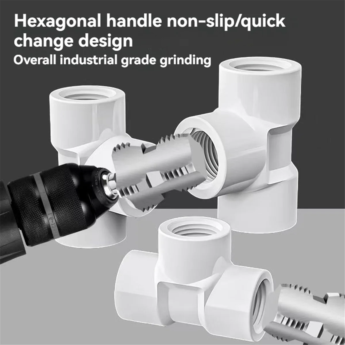 

Универсальный инструмент для резки проволоки BOFOF, резак для водопроводных труб с внутренним отверстием, PPR, 4 точки, 6 точек, электрическая дрель для пластиковых полиэтиленовых труб из ПВХ