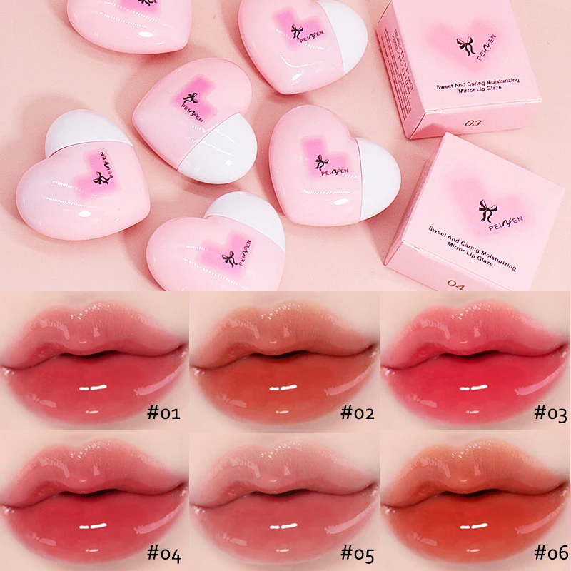 Mirror Lip Gloss, Delicate and Smooth, Non Sticky, Gentle and Non Irritating, Creating a High Gloss Mirror Makeup Effect