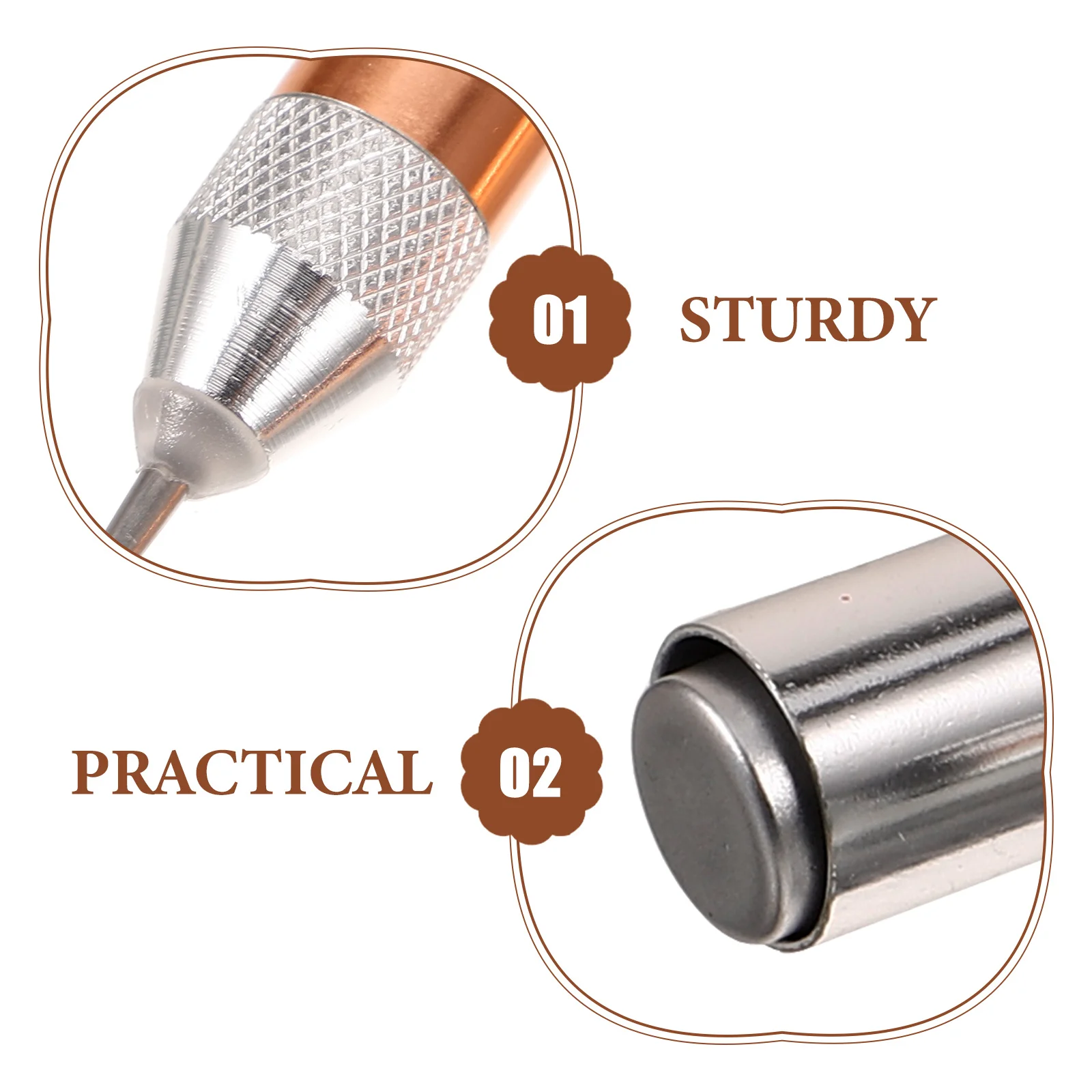 

2Pcs DIY Lettering Carving Tool Set Precision Vinyl Weeder with LED Light for Low-Light Crafting Scrap Collection and Custom