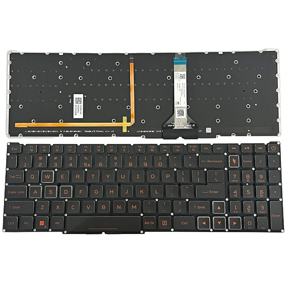tastiera-us-per-acer-nitro-v-16-anv16-41-anv16-71-n24c4-nera-con-retroilluminazione-ambra