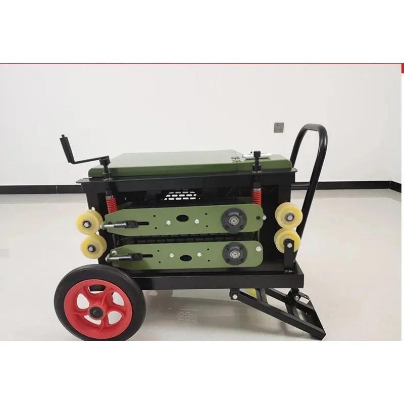 Portle Fully Automatic Optical Fiber Power Cle Pulling hine with Wire Threading and Fiberglass Duct Rodder
