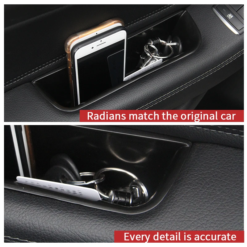 trim For Mercedes ML320 350 2012 GLE W166 coupe c292 350d  GL450 x166 GLS amg door Armrest Storage Box Container Tray Organizer