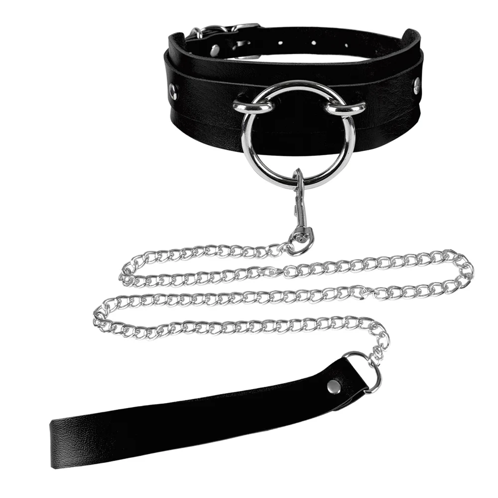 

Sword Belt Necklace For Women Leather Neck Chain Choker Pendant Heart Rivet Accessories Jewelry Goth Punk Harness Sexy Fashion