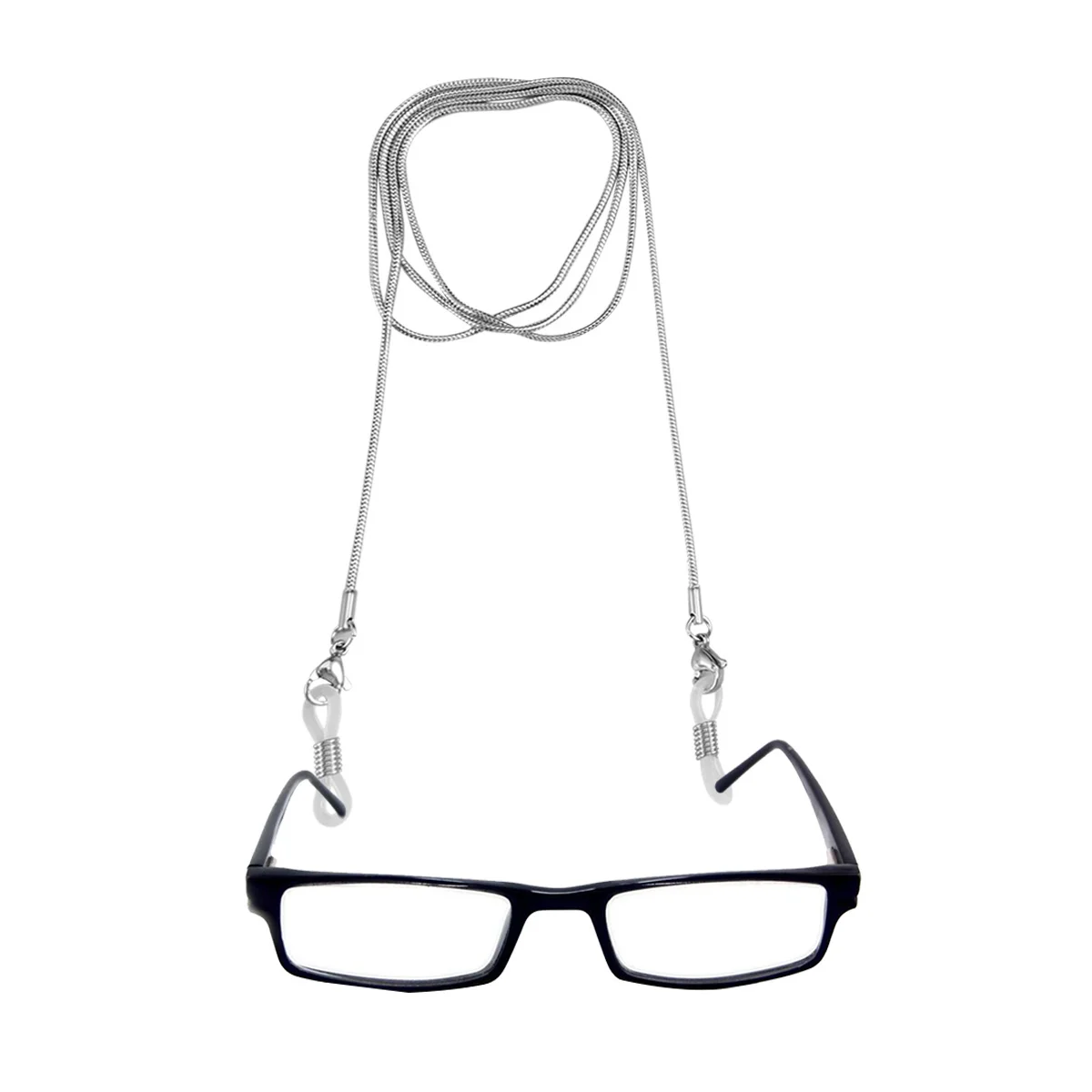 Eyeglass Sunglasses Neck Cord Stainless Steel Snake Chain Holder Man Necklace Mens