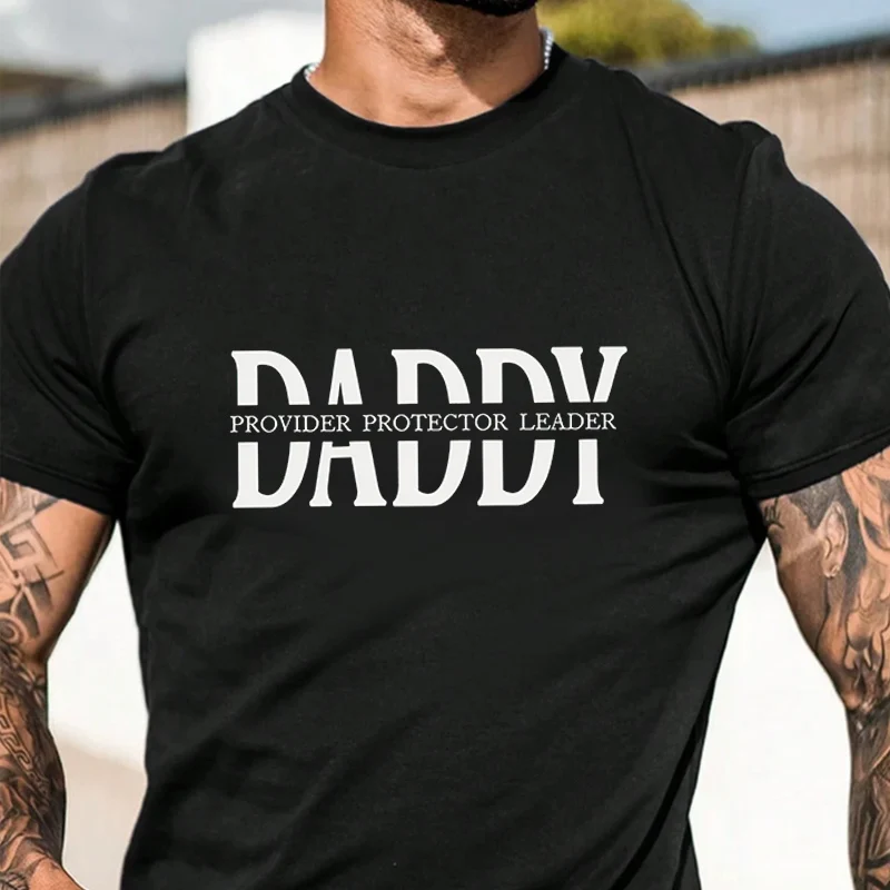 

Футболка PAYEAH Daddy Husband Protector Hero на День отца, мотоциклетная футболка для мужчин, уличная одежда в стиле хип-хоп, повседневные топы унисекс с короткими рукавами