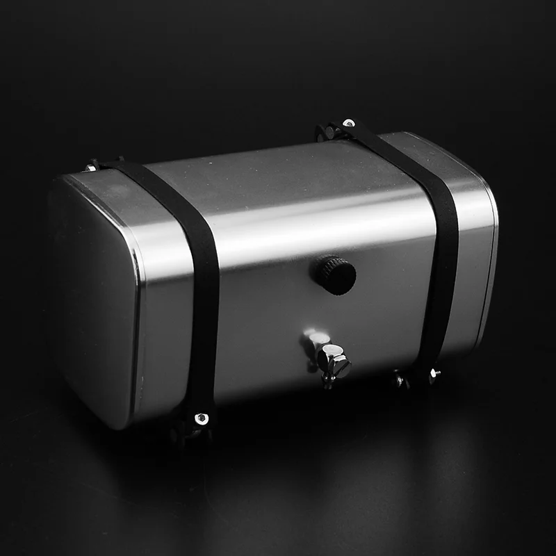 1:14th Scale Metal Simulation Hydraulic Tank Fuel Tank for Tamiya RC Truck Tipper SCANIA 770S VOLVO FH16 ACTROS BENZ MAN TGX Car