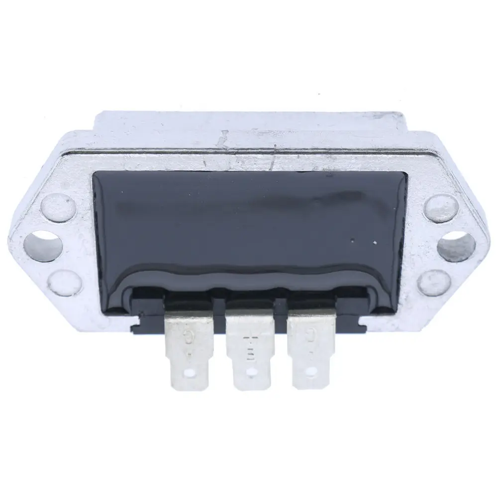OEM-Matched Motorcycle Voltage Regulator for Engine Systems with 15 Amp Alternator and 14.5V Output Regulation