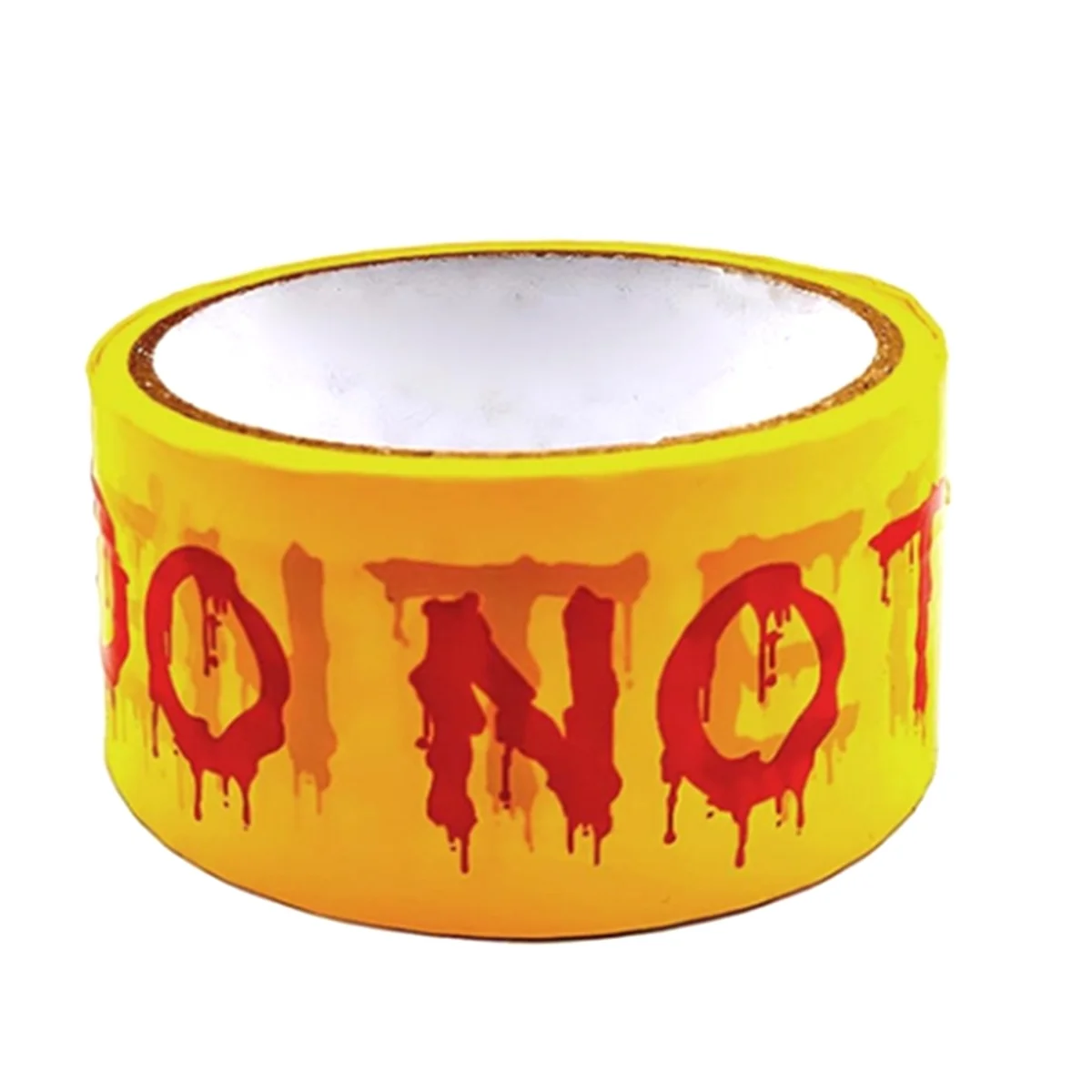 Halloween Decorations Caution Tape,Do Not Enter Scary Caution Tape Roll Outdoor Spooky DIY Decorative Accessory 1Pcs