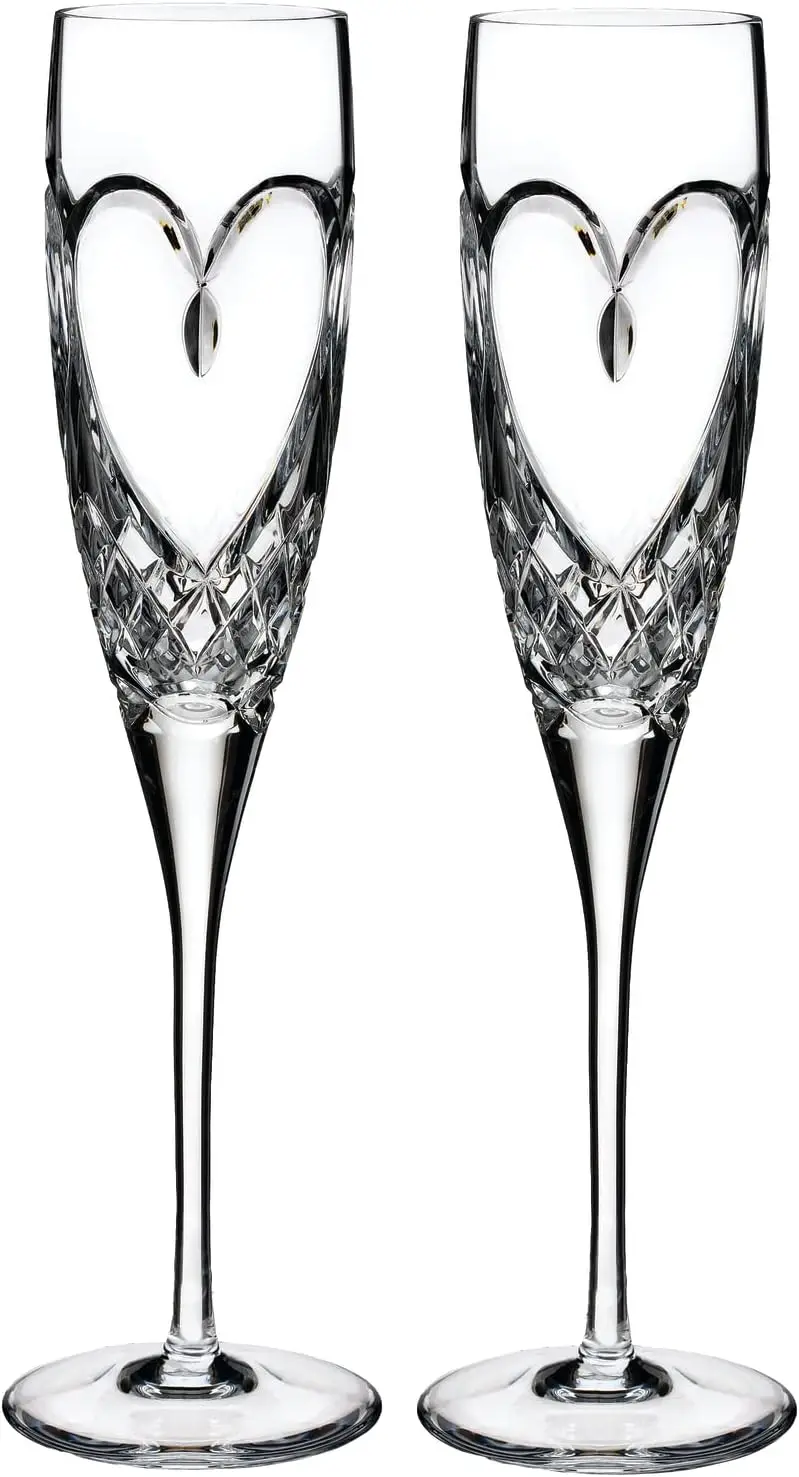 Love True Love Toasting Flute Pair