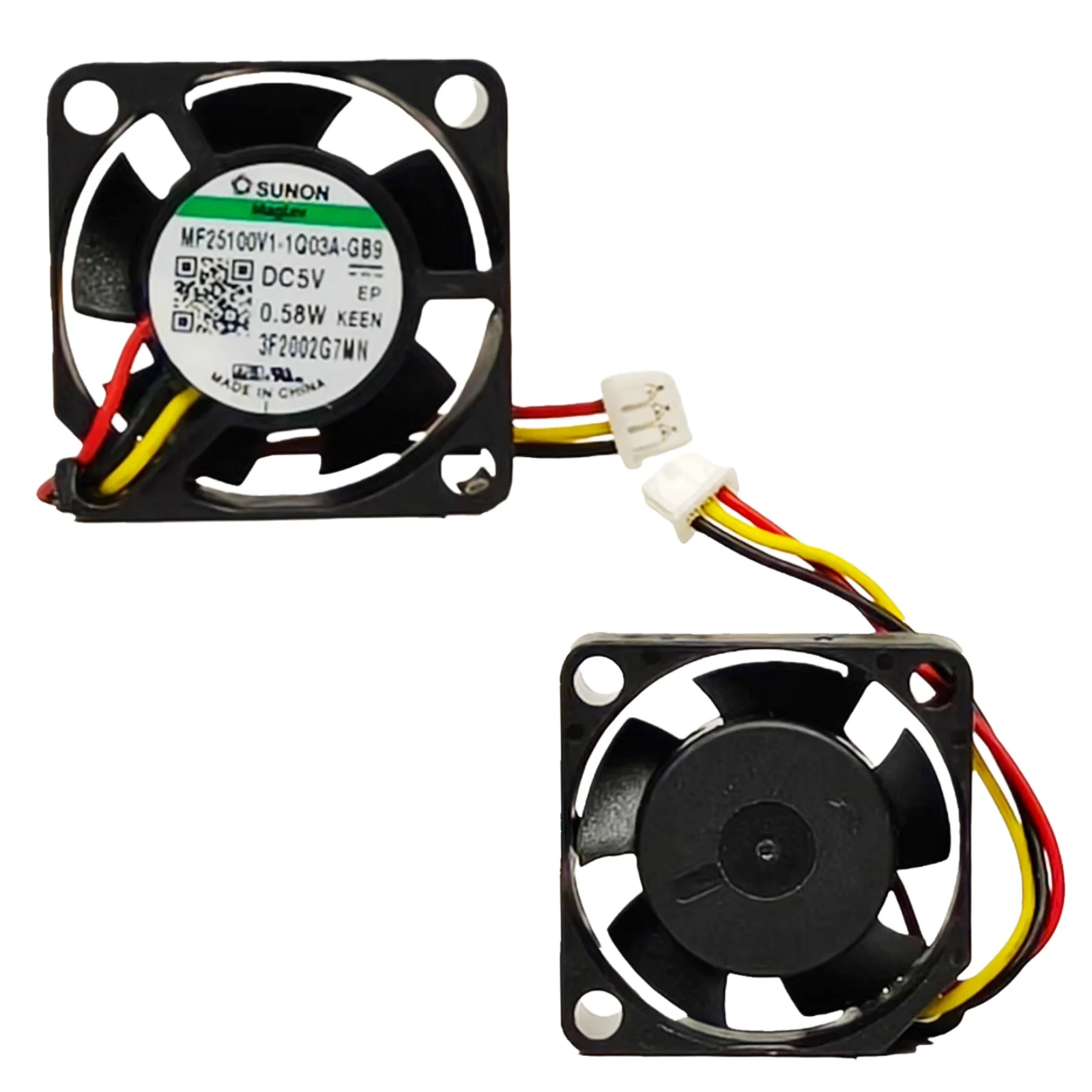 SUNON 25mm 5V 12V 2510 25X25X10mm DC Brushless Micro Mini Mute Cooling Fan