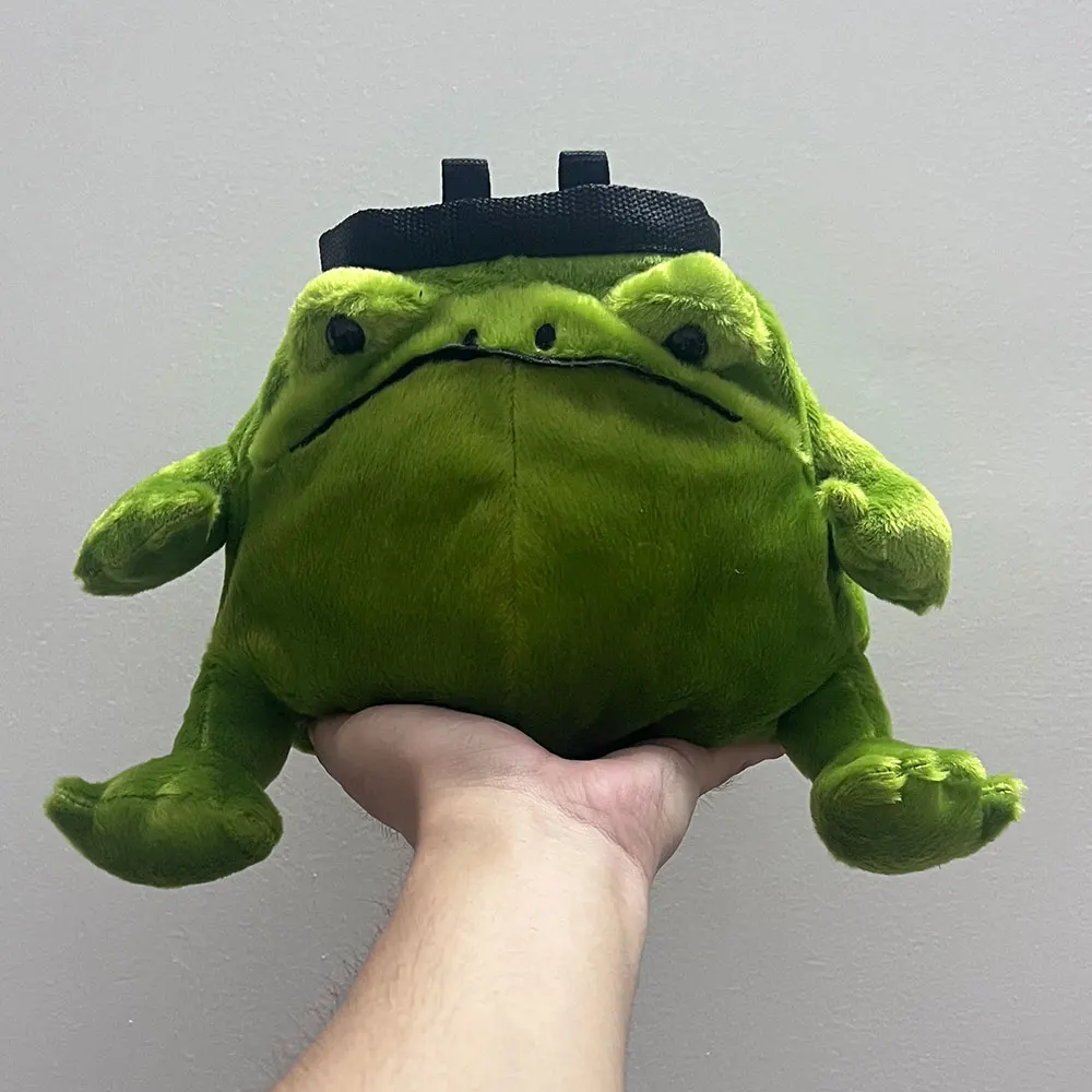 

Green Frog Rock Climbing Chalk Bag Climbing Rock Magnesium Powder Bag Rock Climbing Bag