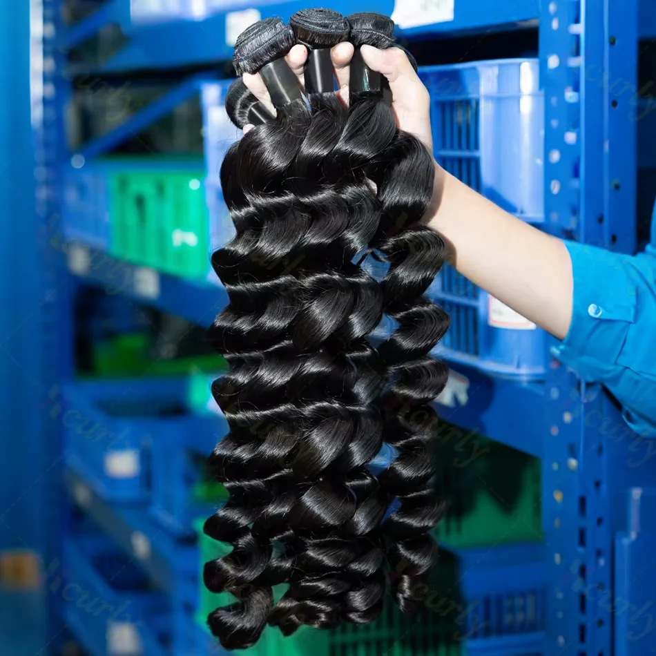 

30, 32-дюймовые свободные волны, необработанные 3/4 шт., бразильские 100% необработанные человеческие волосы, двойной девственный пучок, наращивание натурального плетения