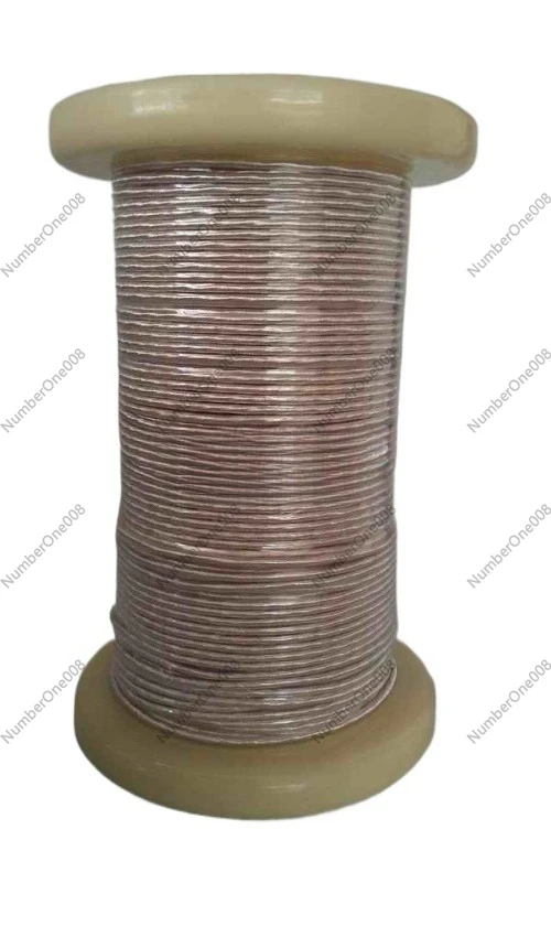 

Проволока Литц 0,1 мм x 320 жил для высокочастотных трансформаторов, многожильная медная с эмалированной обмоткой USTC, цена за метр