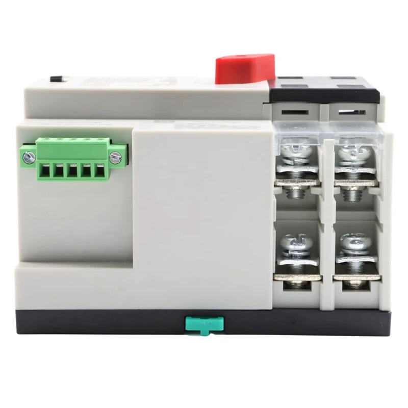 Automatic Transfer Switch 2P 100A Din Rail Mount Dual Power Switch For Generators Electrical Selection Switch NLQ4-2P Durable