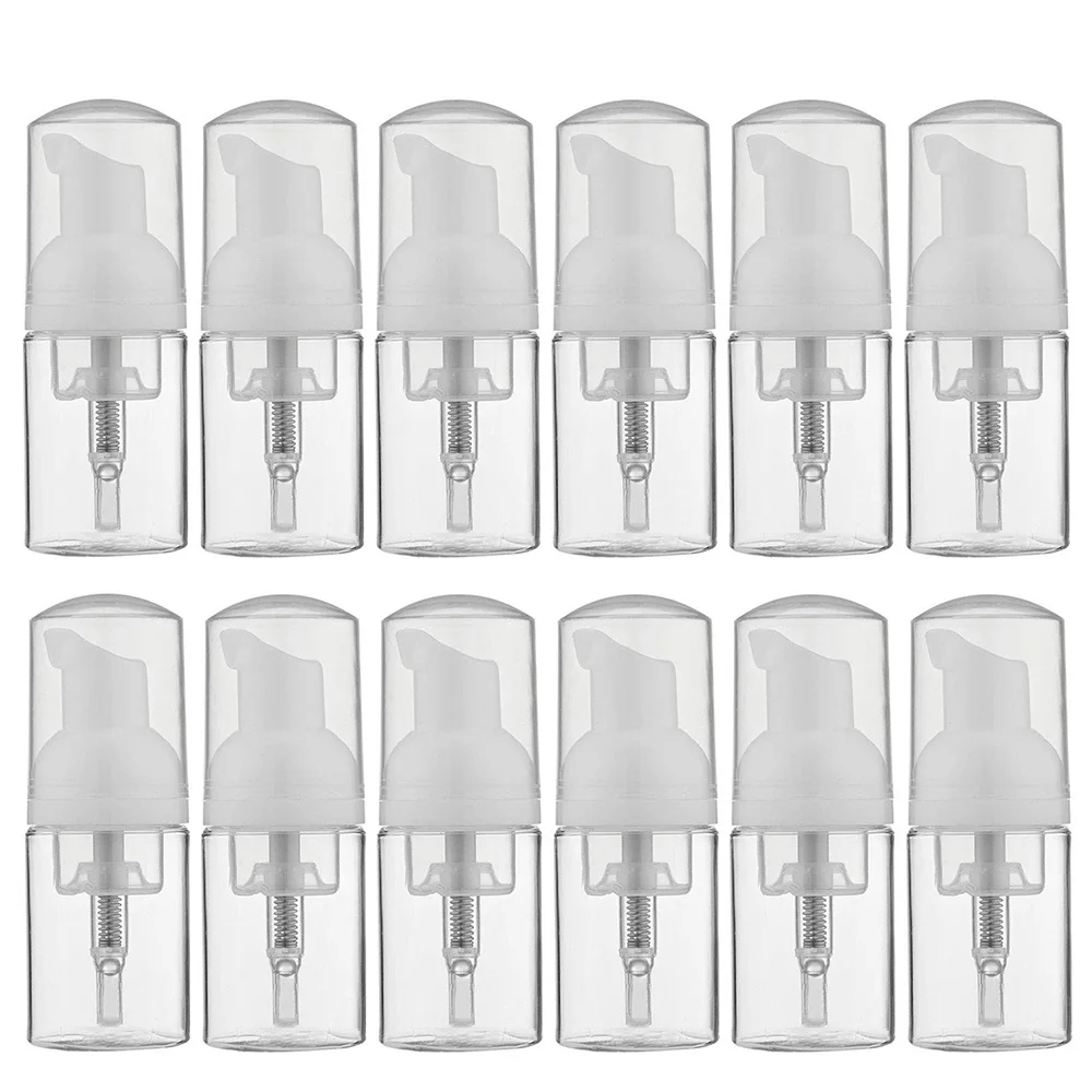 10/15/20pcs Mini pompa per sapone schiumogeno 30ML bottiglia vuota riutilizzabile bottiglia portatile per Dispenser di schiuma di plastica per la pulizia dei viaggi