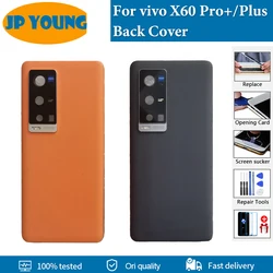 Original Battery Cover New For vivo X60 Pro+ Plus Back Battery Cover V2056A V2047 Rear Housing Door Case Back Battery Cover