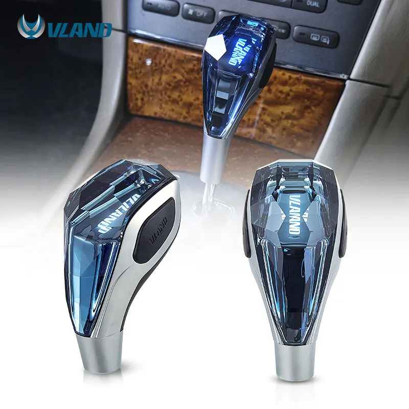 

New Car Universal Crystal Handles Gear Shift Knob Lever Stick Head For Toyota lexus mazda crown Mitsubishi ALPHARD Subaru LADA