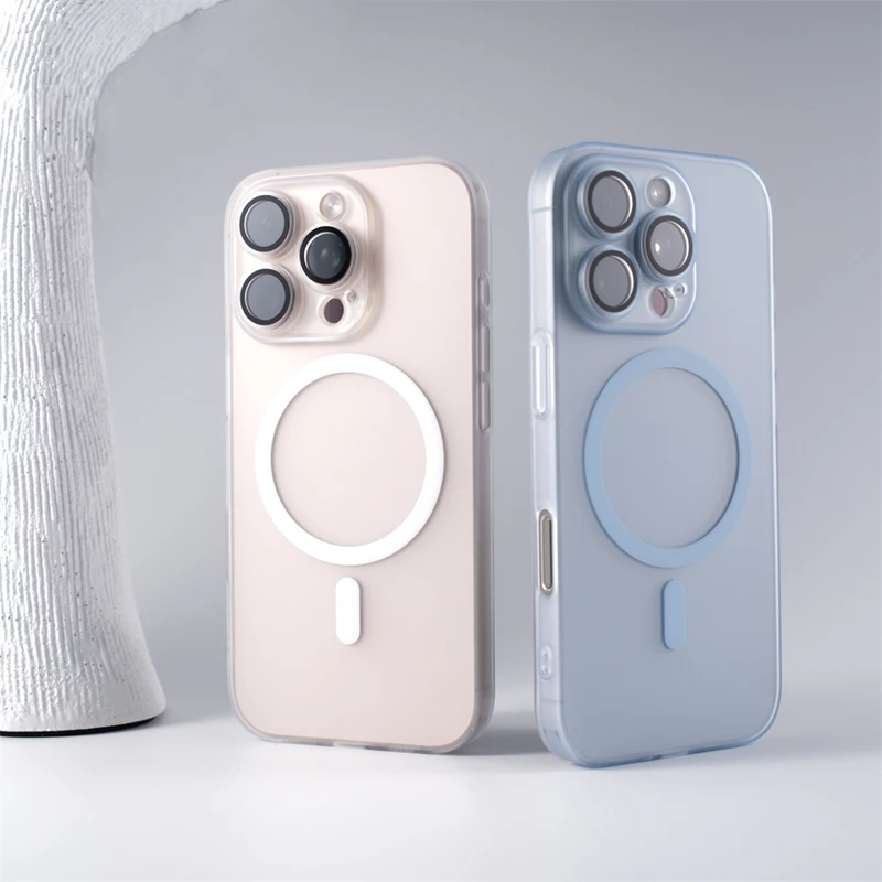 حافظة لهاتف آيفون 16 برو ماكس 15 برو 14 13 12 11 حافظة لهاتف آيفون 16 برو ماكس 15 برو 14 13 12 11 غطاء شحن لاسلكي غير لامع