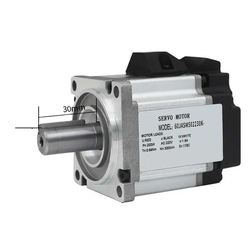 for 200W 220V High Voltage AC Integrated Servo Motor Kit 3000 rpm with Robot Arm Encoder