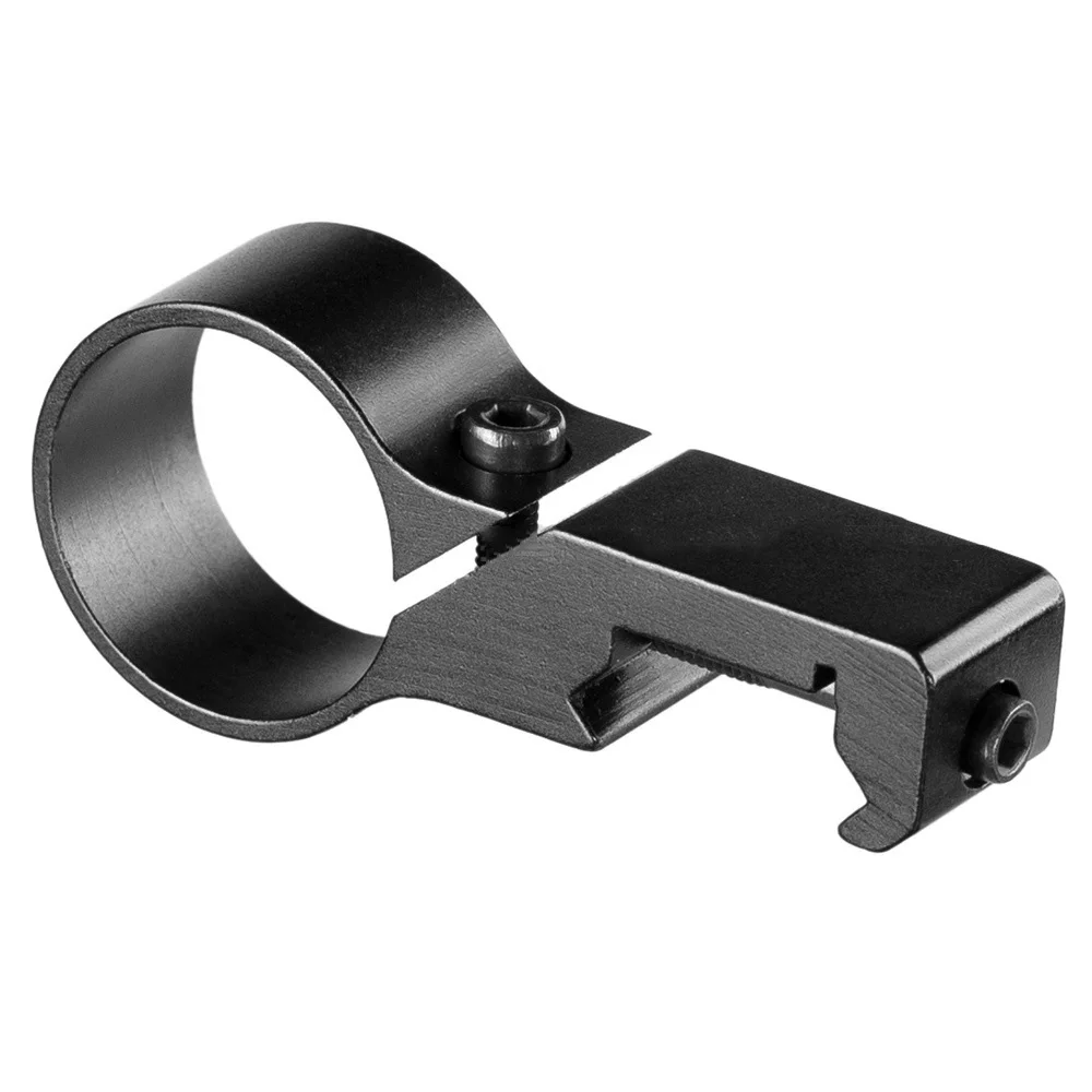 Ultralight 90 Degree Offset Side 1 Inch Ring Scope Mount Adapter Tube 20mm 7/8 Inch For Flashlight Torch Laser Hunting