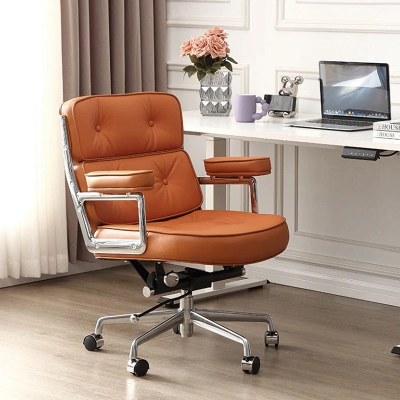 Multifunction Computer Chair Desk Swivel Boss Office Backrest Writing Comfortable Chair Armchair Girls Sillas Office Furniture