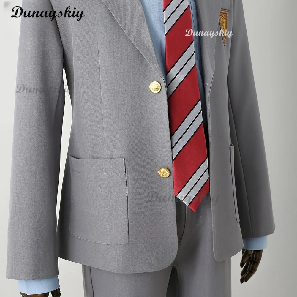 أريما كوسي كوسبلاي أنيمي كذبتك في أبريل ميازونو كاوري زي الهالوين كرنفال الرجال النساء JK موحدة التعادل قميص فستان مجموعة #4