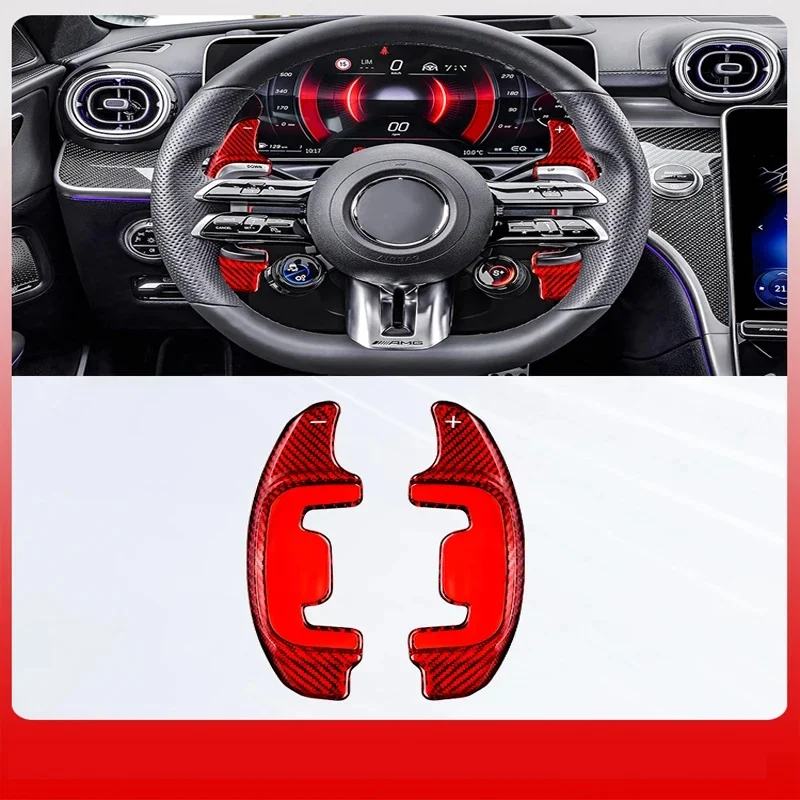 Quick Release Carbon Fiber 22-25 New Style Steering Wheel Shifter Lever Blade Car Accessories Shift Paddle