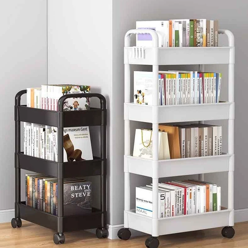 Carrello Rack cucina pavimento camera da letto multistrato snack per bambini Mobile bagno bagno stoccaggio Rack