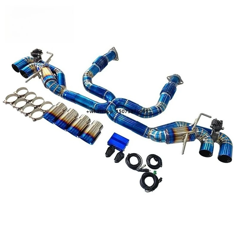 

For Corvette C8 Z06 Exhaust System Titanium Valvetronic Catback Muffler Tips