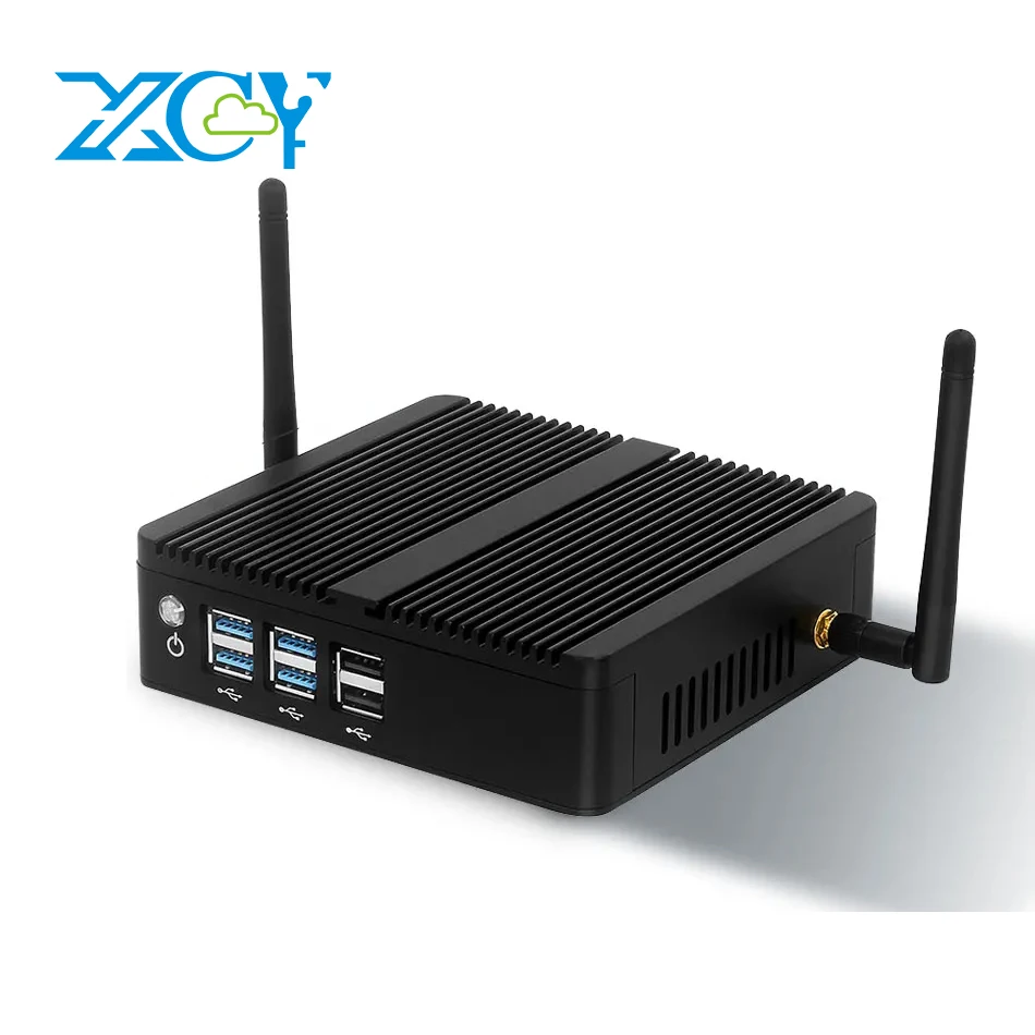 XCY X30 팬리스 미니 PC 인텔 코어 i7-4500U 프로세서 지원 윈도우 7/10 리눅스 HDMI VGA 300Mbps 와이파이 기가비트 이더넷