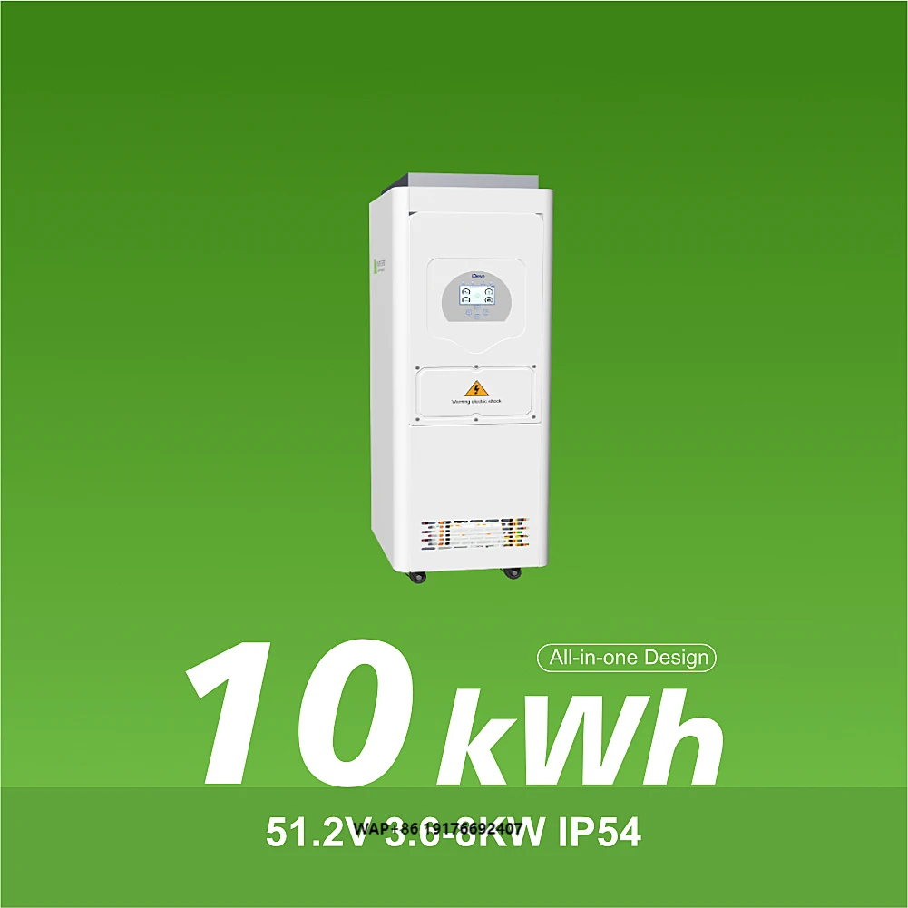 All in One 8kw Hybrid Energy System Single Phase Integrated 10kwh 14kwh 16kwh LiFePO4 Battery with Smart Controller