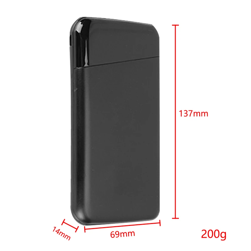 3.7V 10000mAh PowerBank Wireless Mobile Phone Charger External Battery Portable Power Bank For Night Vision Binoculars Device