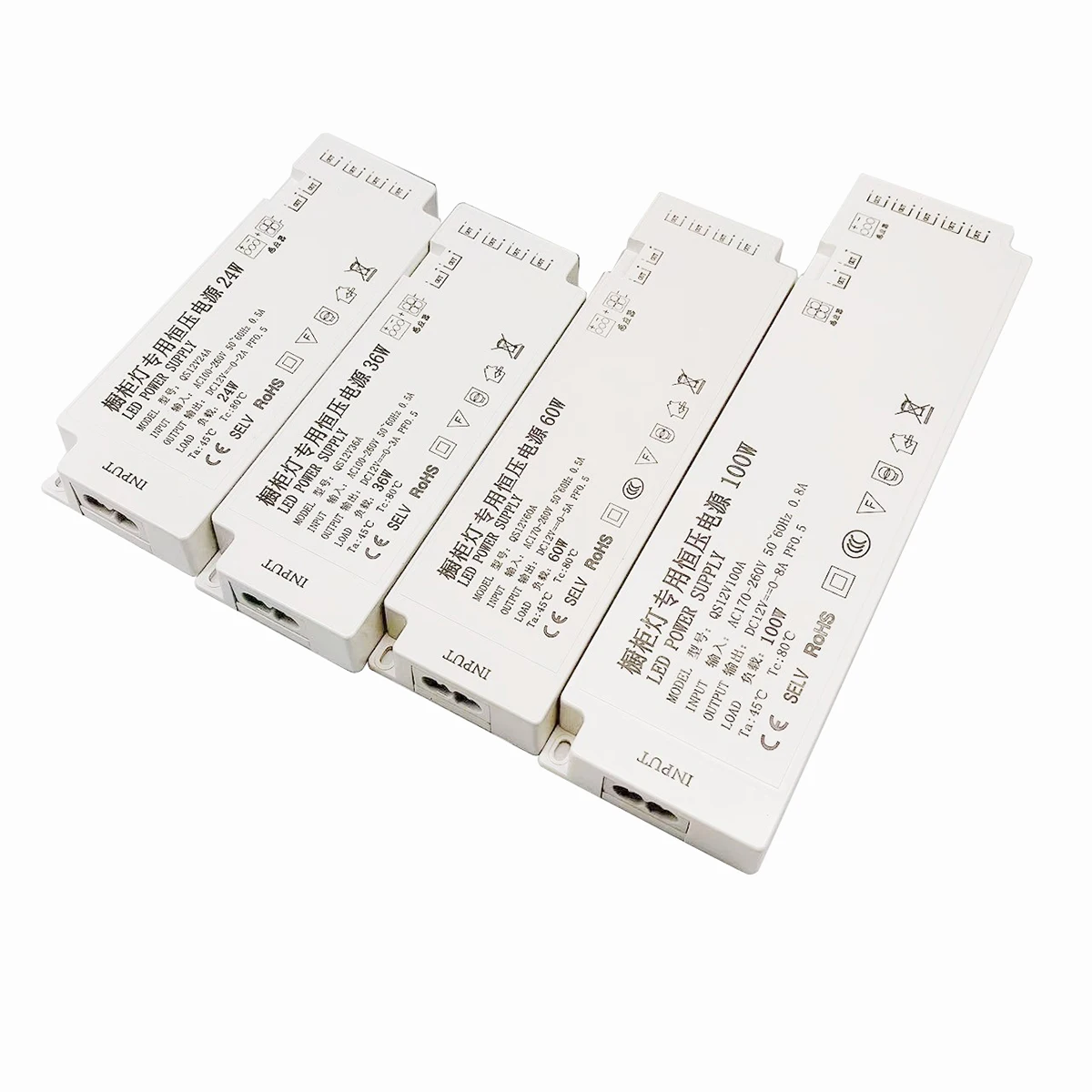 Cabinet LED Power Supply DC12V 24W 36W 60W 100WTransformer Adapter Dupont Port LED Strip Driver DIY Home Closet Shelf Light