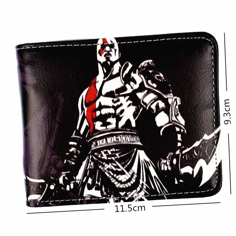 New Arrival Game God of War 4 Wallet Kratos Design Short Purse Coin Purses