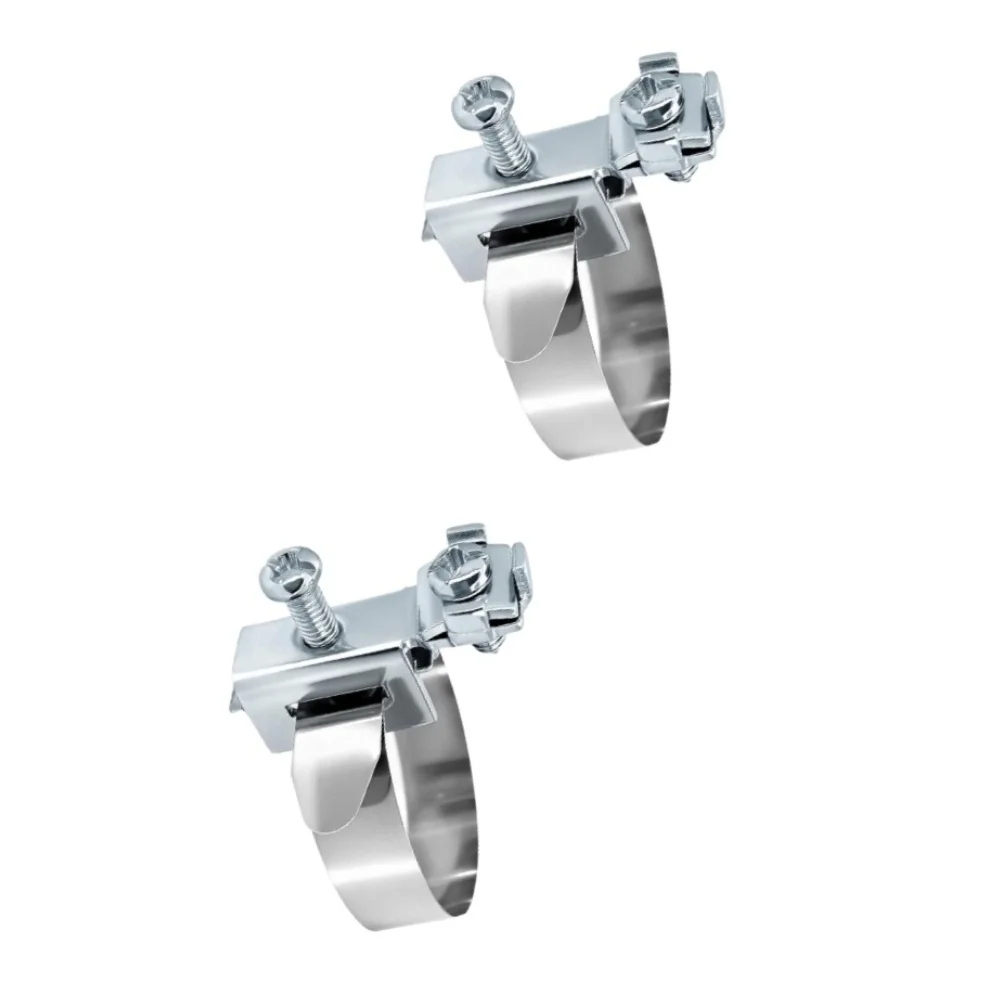 Grounding Pipe Clamp Earth Band For Cable Tie 8-120mm Stainless Steel C Clamp For Cable Binding Ground Strap Industrial