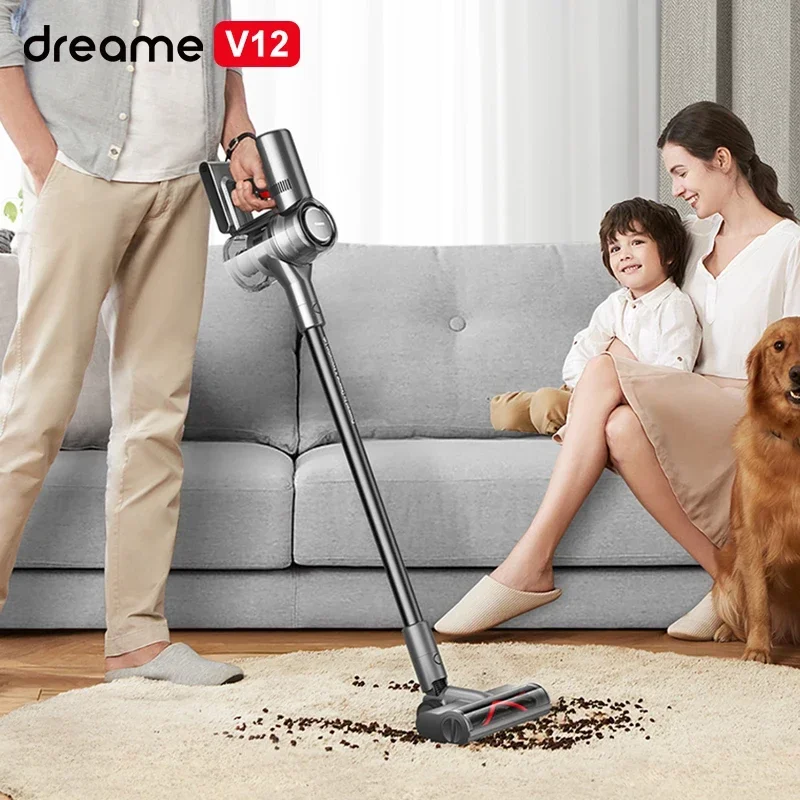 Dreame V12 Wireless Vacuum Cleaner 27000PA LED Display Dust Collector Floor Carpet Vacuum Cleaner